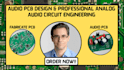 design professional audio pcb, analog audio circuit and amplifier hardware