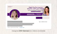 design a professional linkedin banner