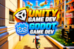 develop godot game or unity game