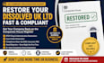 restore your dissolved UK ltd company and file rt01 fast
