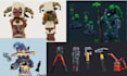 create custom minecraft server java blockbench 3d models mobs textures animation