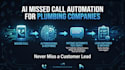 build ai missed call automation for plumbing companies