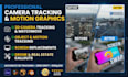 do 3d camera tracking, matchmove, motion tracking and vfx compositing