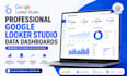 create google data studio for marketing dashboard and automated reports