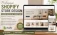 design home decor shopify store furniture interior ecommerce website