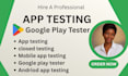 app closed testing mobile andriod google play 12 app tester