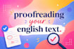 proofread your english text