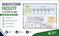 create manufacturing facility floor plan production storage zones