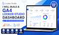 ga4 looker studio ecommerce dashboard with sales and conversion reports