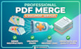 merge pdf, convert files and do data entry work