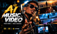 create a realistic ai music video with lip sync