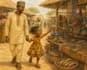 create authentic african cultural childrens book illustrations