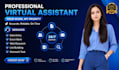 be your VA for data entry, web research and lead generation