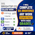 tutor you in d2l brightspace work