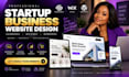 create german or english squarespace website, wix local business website