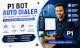 p1 bot auto dialer sip trunk did number 3cx configuration