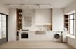 design realistic 3d kitchen interior design and renders