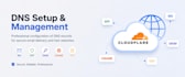 configure cloudflare and dns records for your domain