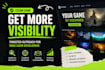 boost your steam game visibility