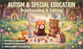 proofread and edit autism, special education