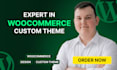 build woocommerce store with custom theme without builders