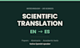 translate your scientific paper into spanish