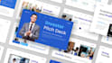 design investor pitch deck, startup pitch deck and fundraising presentation
