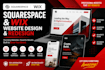 squarespace website design squarespace redesign wix website design wix redesign