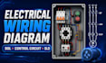 create electrical wiring and control circuit diagrams