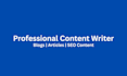 write unique SEO blogs and articles