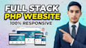 develop a responsive PHP full stack website