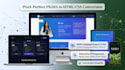 a responsive landing page with a working lead form