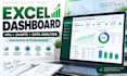 create an interactive excel dashboard and data visualization