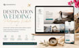 design a squarespace destination wedding photography website