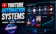 build a custom youtube content automation system