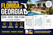 draw florida and georgia deck patio or pool plans for hoa permit