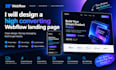 be your webflow expert and design a webflow landing page and webflow website