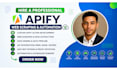 build custom apify actor, web scraper, automation, data extraction, n8n api