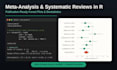 do systematic review meta analysis data extraction and forest plots in r