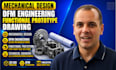 provide mechanical design, dfm engineering functional product prototype, drawing