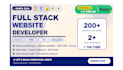 do development of full stack websites,  and web based custom apps