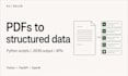 automate PDF data extraction with python and ai