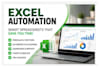 create automated excel spreadsheets, formulas and dashboards