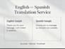 translate english and spanish native bilingual