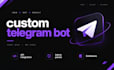 develop your personalized telegram bot