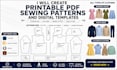 create printable PDF sewing patterns and digital templates