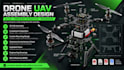 design and optimize your drone uav assembly in 3d cad