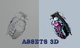 create game ready 3d assets with pbr textures