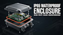 design a waterproof ip65 electronic enclosure