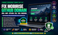 fix mobirise github domain dns amp styling SSL SEO indexing website issues